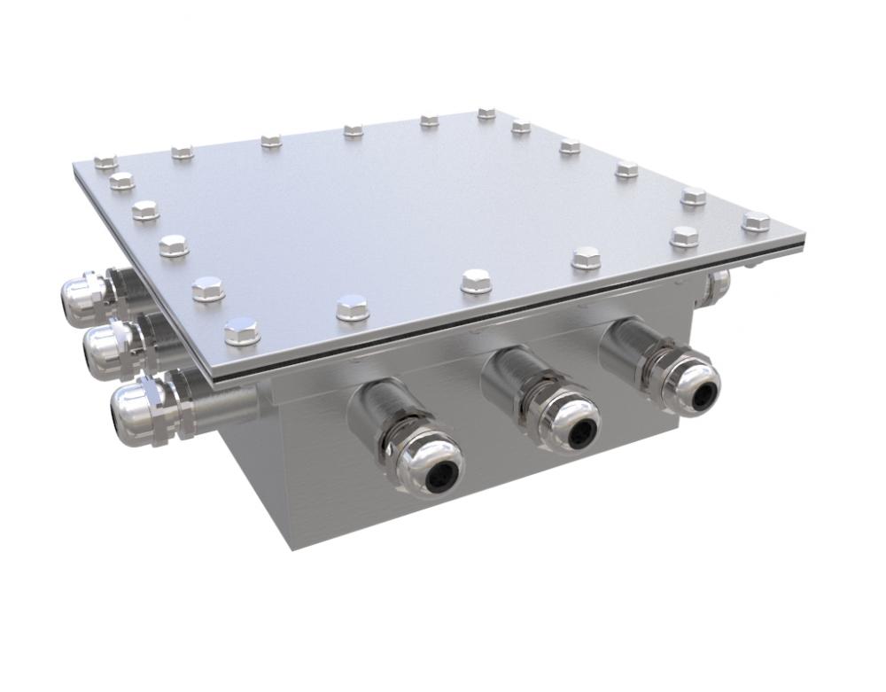 Подводная распределительная коробка 8х(11-6мм), нержавеющая сталь