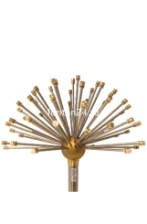 Фонтанная насадка Water Hemisphere, Ø=75 см, 52 шт x 10 мм