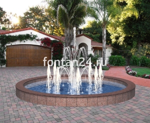 Уличный фонтан "Салют большой" ø=5 м