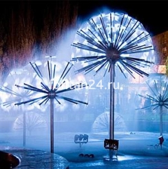 Фонтанная насадка Water Hemisphere, Ø=240 см, 126 шт x 16 мм