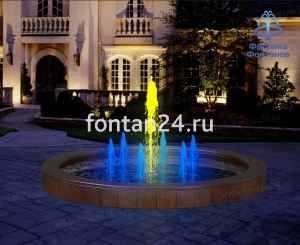Фонтан для парка "Пенный средний" ø=4 м