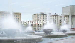 Фонтанная насадка Spraying Cloud 1 1/4'', 6 x 6 мм