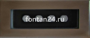 Встраиваемый подводный RGB LED-прожектор, 4 диода, 8 Вт 12-24V DC