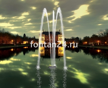 Плавающий фонтан "Комета III", h=7 м