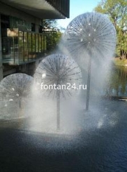 Фонтанная насадка Water sphere, Ø=75 см, 85 шт x 10 мм